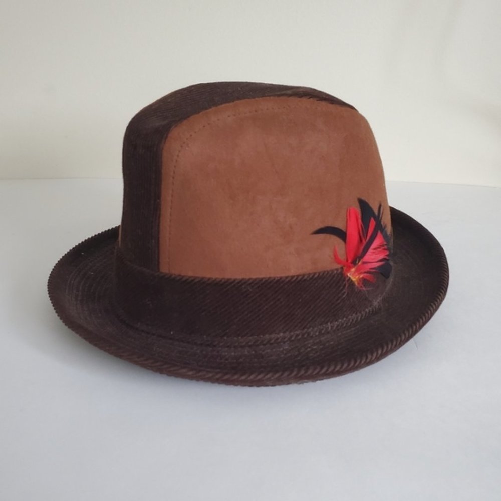 Vintage Union label Brown Hat